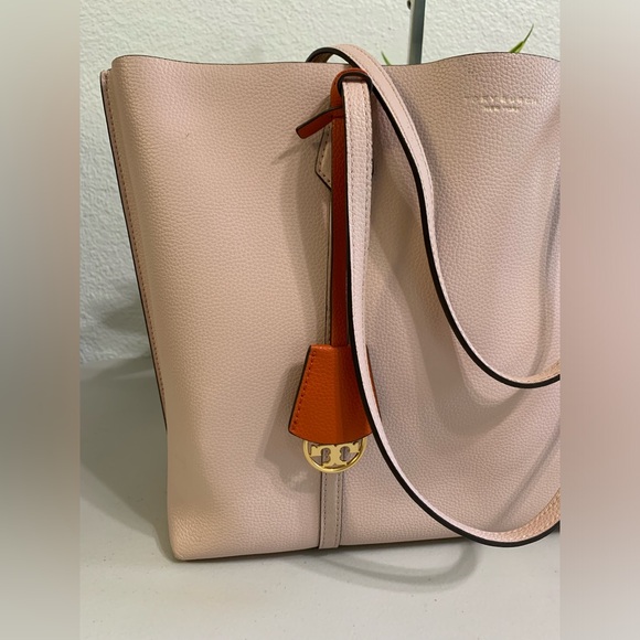 ๐๐ TORY BURCH Tote Pink Leather Bag - Picture 7 of 13